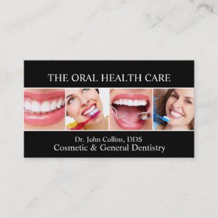 Tarjeta De Citas Dentista dental oral de la odontología de la