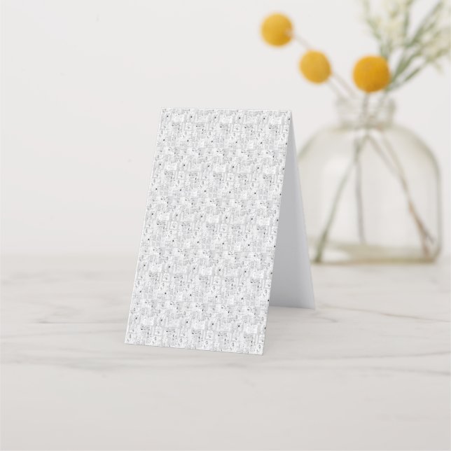 Tarjeta De Citas Diseño de lenguaje Ciento uno (Reverso)