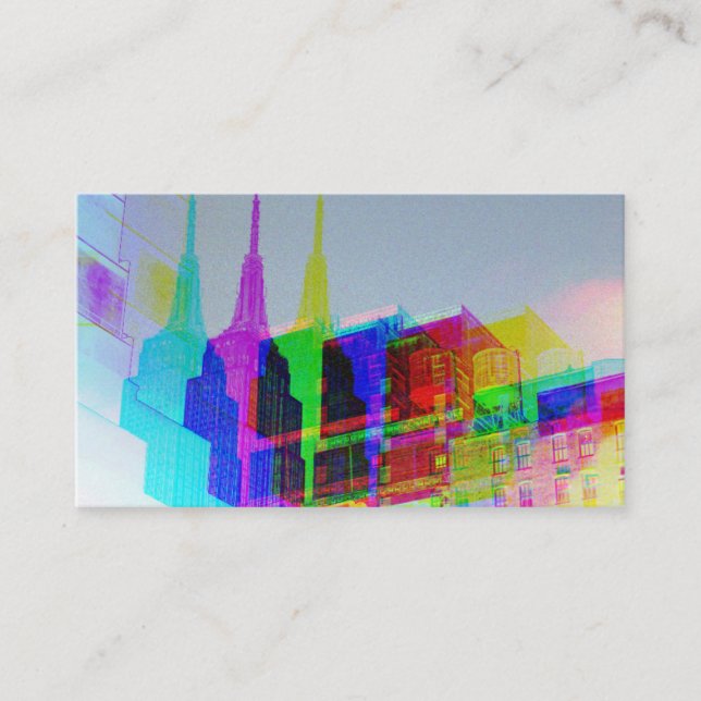 Tarjeta De Citas Empire State Building (Anverso)