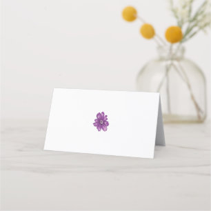 Tarjeta De Citas Estilo Giratorio, berenjena ligera, cedro blanquea