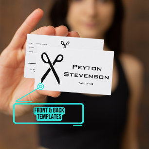 Tarjeta De Citas Fabricante de ropa o sastre