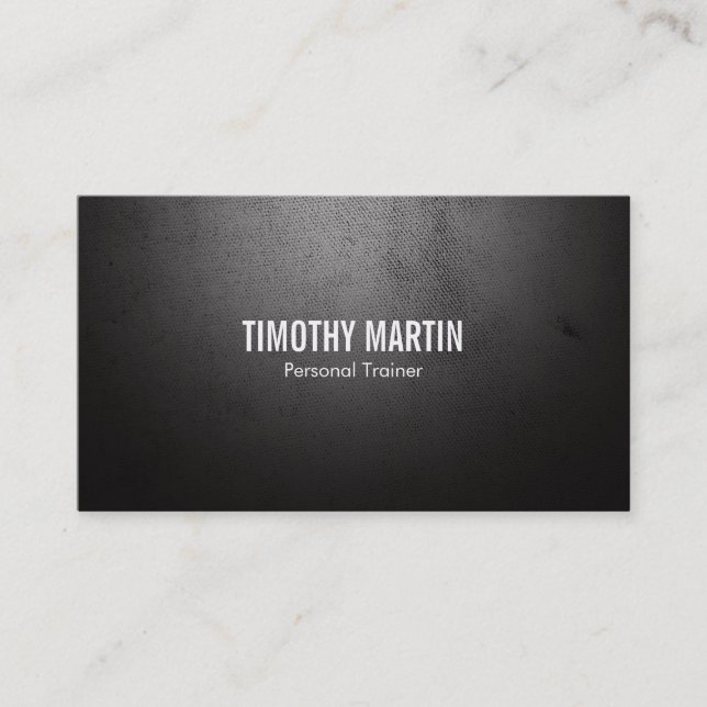 Tarjeta De Citas Formador personal (tarjeta de cita) (Anverso)