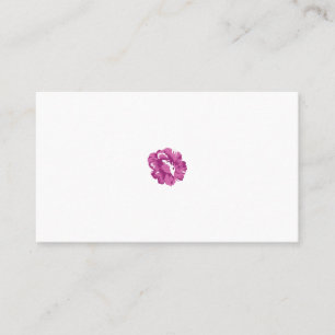 Tarjeta De Citas Girly, Pale Megenta, Salud Real