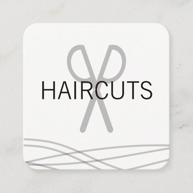 Tarjeta De Citas Hair Stylist (Anverso)