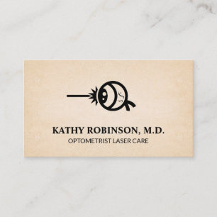Tarjeta De Citas Icono ocular   Lasik