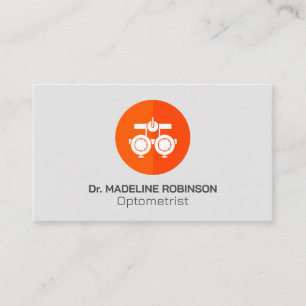 Tarjeta De Citas Icono Optometrista   Médico médico