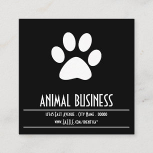 Tarjeta De Citas instagram de la pata del mascota