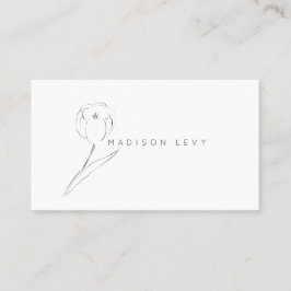 Tarjeta De Citas Lápiz sutil moderno negocio de artesanos nativos