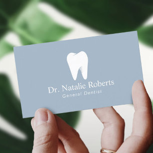 Tarjeta De Citas Logotipo dental de cuidado dental Aplicación laica