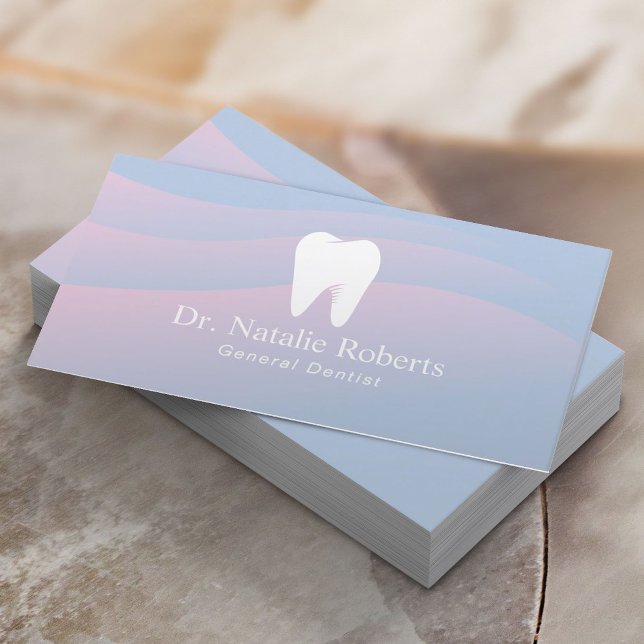 Tarjeta De Citas Logotipo dental de cuidado dental Elegante Dentist (Subido por el creador)