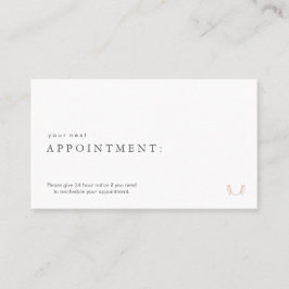 Tarjeta De Citas Logotipo Dentist Tooth