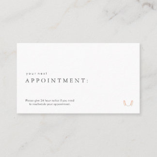 Tarjeta De Citas Logotipo Dentist Tooth