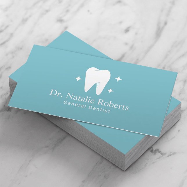 Tarjeta De Citas Logotipo Dentista Brillante De Dientes Llave Cuida (Subido por el creador)