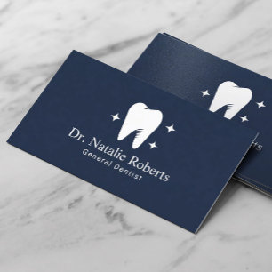Tarjeta De Citas Logotipo Dentista Brillante Nave Cuidado Dental Az