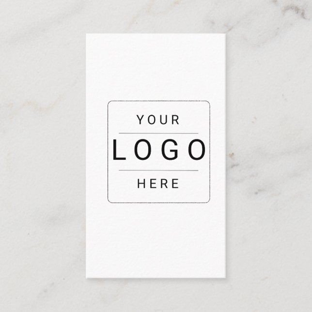Tarjeta De Citas Logotipo personalizado (Anverso)