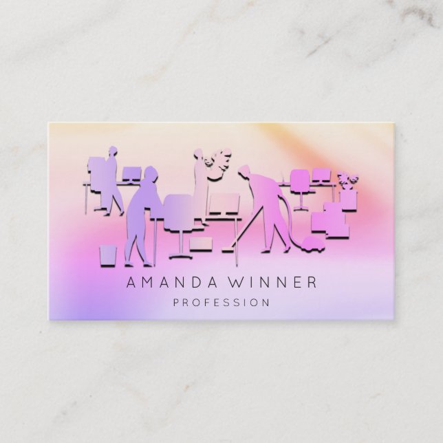 TARJETA DE CITAS LOS SERVICIOS DE LIMPIEZA ELIMINAN EL ALMACENAMIEN (Anverso)