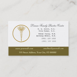 Tarjeta De Citas M.D. Médicos Oficina Médica y Nombramiento