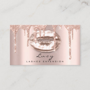 Tarjeta De Citas Maquillaje de la chispa de los goteos del