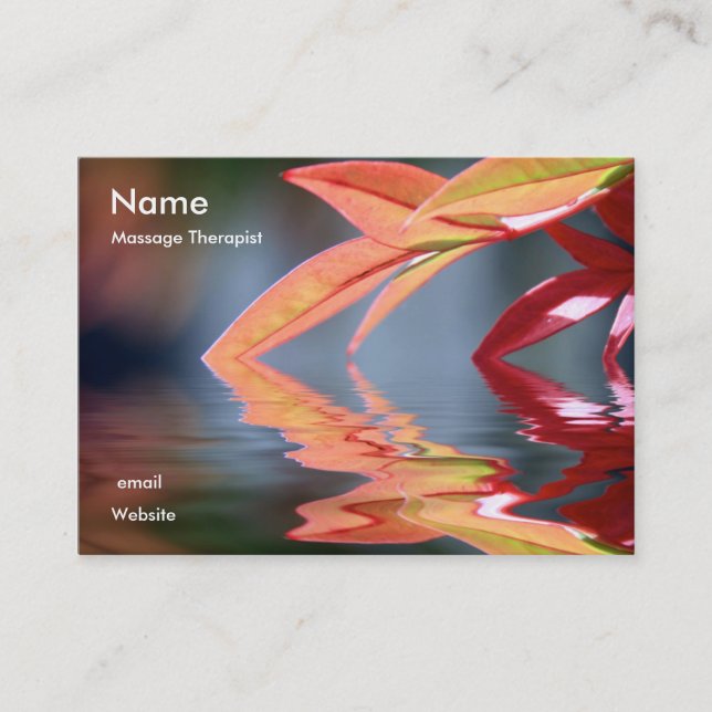 Tarjeta De Citas Masaje Therapis… (Anverso)