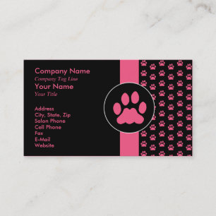 Tarjeta De Citas Mascota que prepara PawPrint