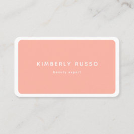 Tarjeta De Citas Moderno, de moda, salón