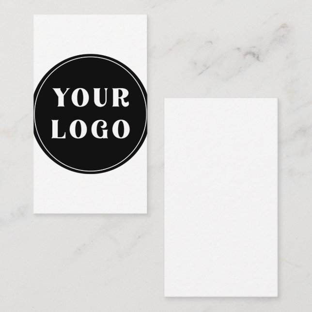 Tarjeta De Citas Moderno, elegante, con estilo y personalizable (Anverso / Reverso)