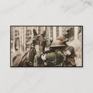 Tarjeta De Citas Mule de Missouri en una máscara de gas