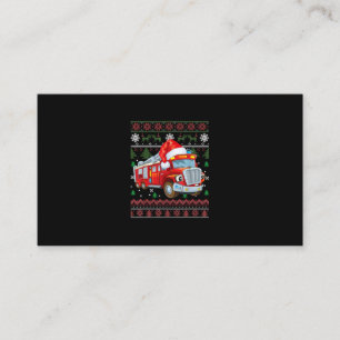 Tarjeta De Citas Navidades de bomberos de bomberos se burlan de Pap