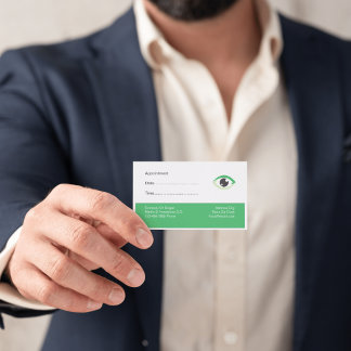Tarjeta De Citas Negocio personalizado profesional