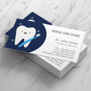 Tarjeta De Citas Nombramiento de Dentist Smiling Tooth Dental Care