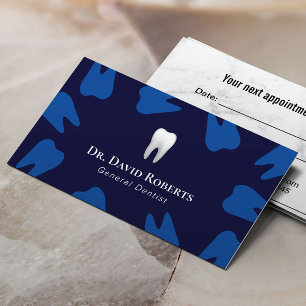 Tarjeta De Citas Nombramiento de la Oficina Dental de la Marina Den