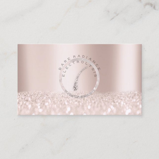 Tarjeta De Citas Nombramiento de Rosa de remoción del pelo de elect (Anverso)