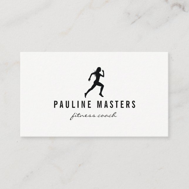 Tarjeta De Citas Nombramiento del entrenador de fitness de Kettle B (Anverso)