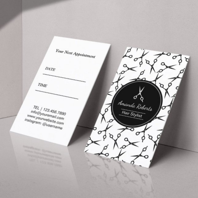Tarjeta De Citas Nombramiento del patrón de patrón de diseño de Hai (Subido por el creador)