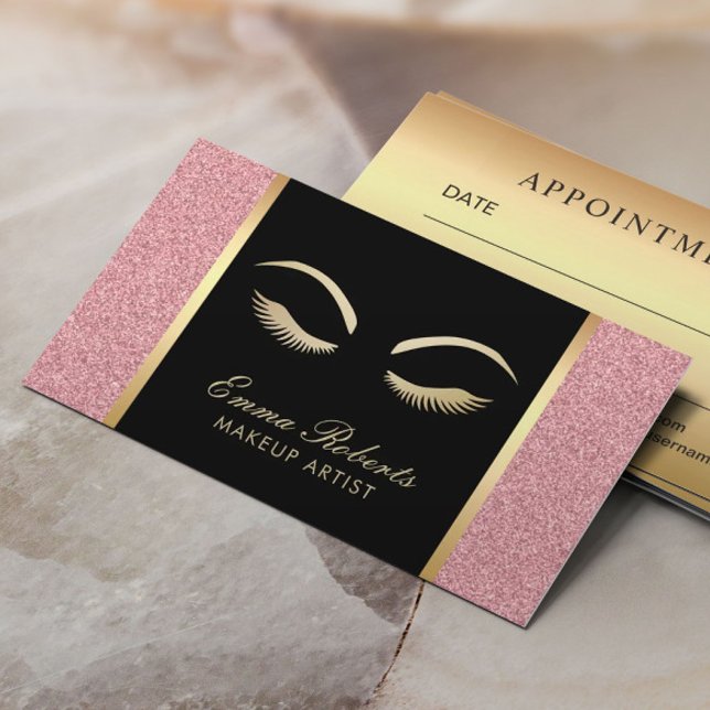 Tarjeta De Citas Nombramiento del Salón de Belleza de Artista de ma (Subido por el creador)