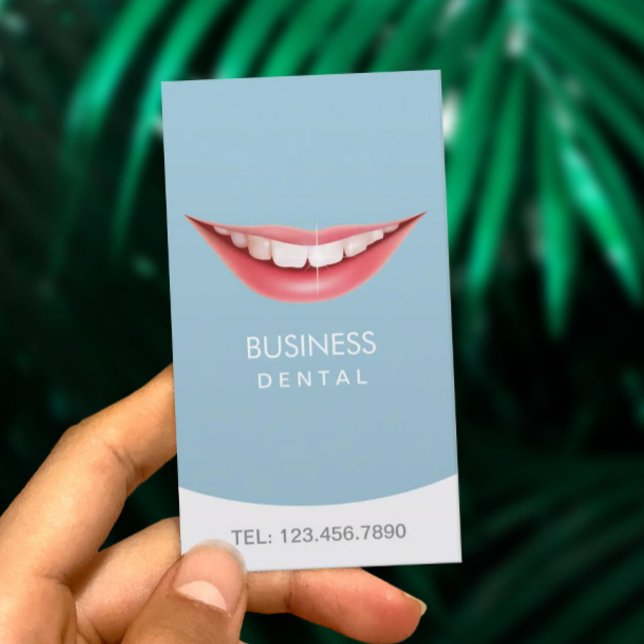 Tarjeta De Citas Nombramiento dental de sonrisa dentaria (Subido por el creador)