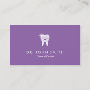 Tarjeta De Citas Nombramiento dental dental con dientes sonrientes