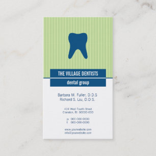 Tarjeta De Citas Nombramiento dental iconográfico