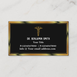 Tarjeta De Citas Nombramiento profesional elegante de atención médi