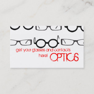 TARJETA DE CITAS ÓPTICA