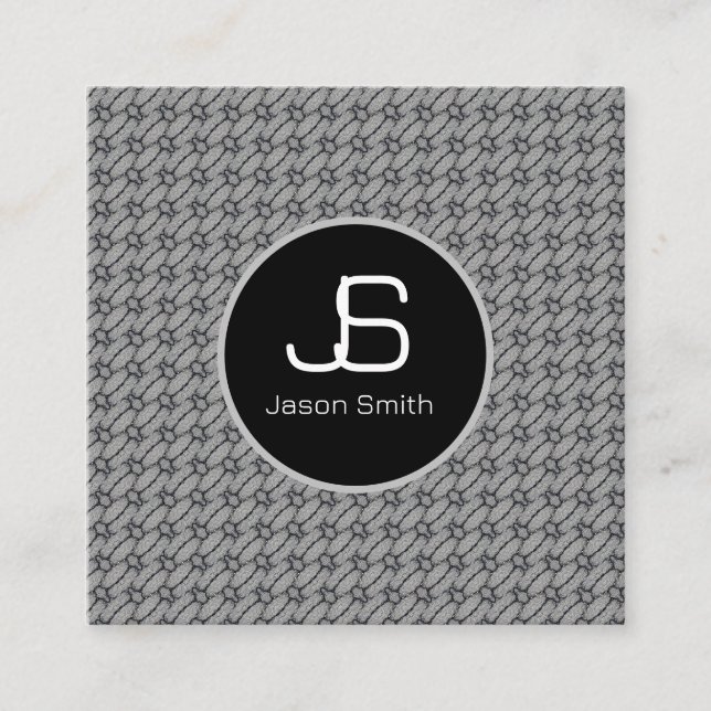 Tarjeta De Citas Patrón de concreto abstracto (Anverso)