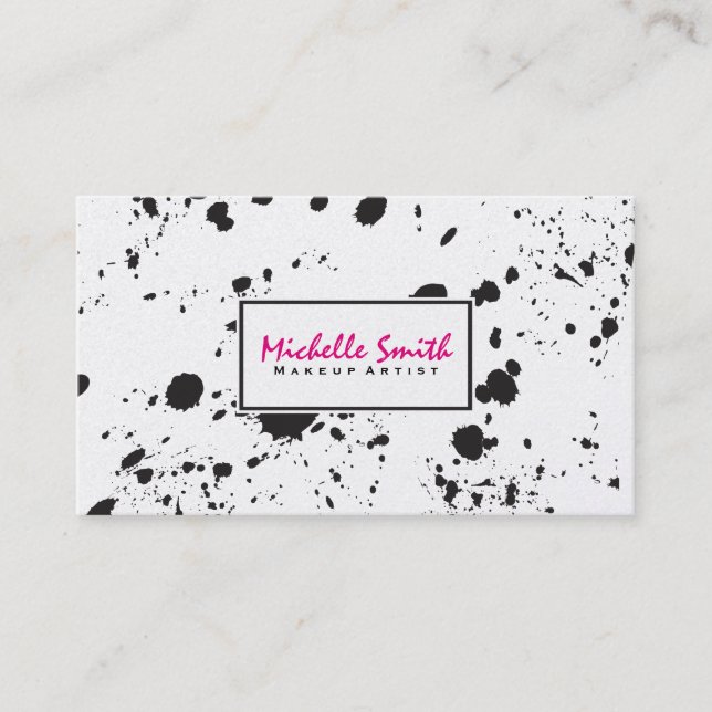 Tarjeta De Citas Patter artístico II (tarjeta de cita) (Anverso)