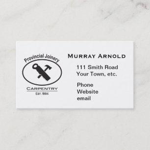 Tarjeta De Citas Personalizado para Murray - negro del hardware