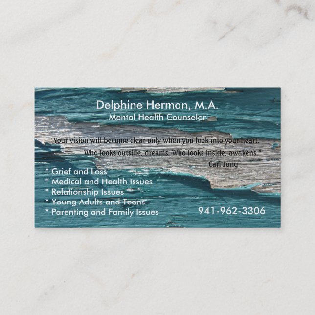 Tarjeta De Citas Pinte la cáscara 3-8 (Anverso)