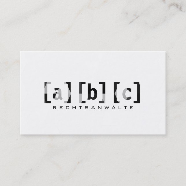 Tarjeta De Citas professional moderno (Anverso)