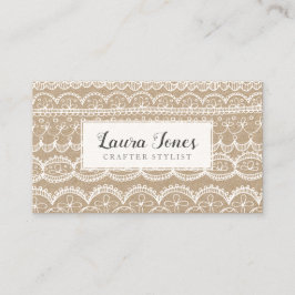 Tarjeta De Citas Publicidad de los bloggers dedicados a la artesaní