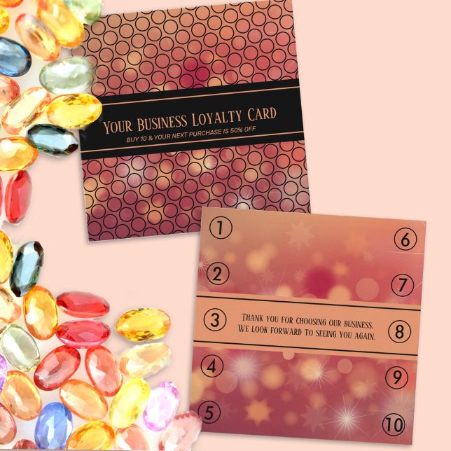 Tarjeta De Citas Puntuación de lealtad de negocios genérica de Boke (Subido por el creador)