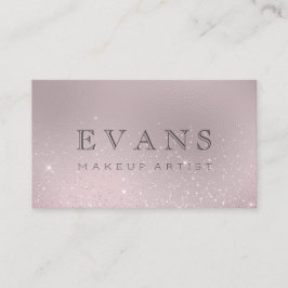 Tarjeta De Citas Purpurina profesional Eggplant Rubor Purpurina Mak