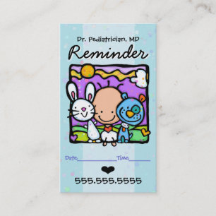 Tarjeta De Citas Recordatorio card.OBGYN.Baby de