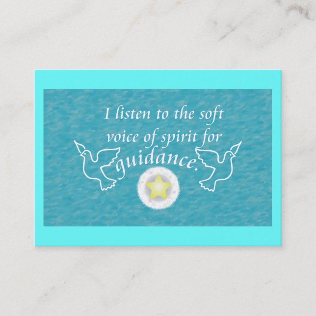 Tarjeta De Citas Recordatorio diario - dirección (Anverso)